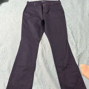 Old Navy Women's 1 pair of Navy & 1 pair of Tan  Boot Cut Pants